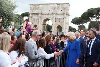 King Charles III and Queen Camilla State visit to Italy - Day 2-stock-photo