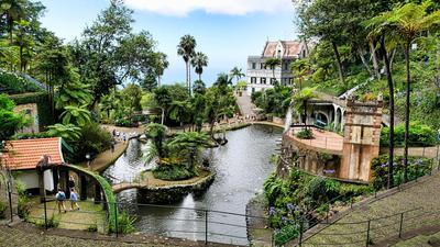 Im Jardim Tropical Monte Palace in Funchal, Madeira Im Jardim Tropical Monte Palace in Funchal, Madeira Copyright: xZoon-stock-photo