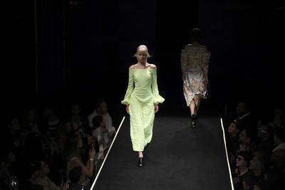 Alexandre herchcovitch show at spfw n59 in sao paulo-stock-foto