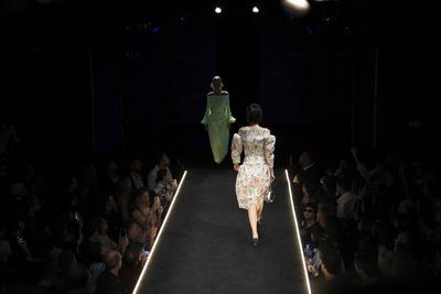 Alexandre herchcovitch show at spfw n59 in sao paulo-stock-foto