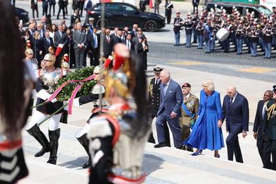 King Charles III and Queen Camilla State visit to Italy - Day 2-stock-photo
