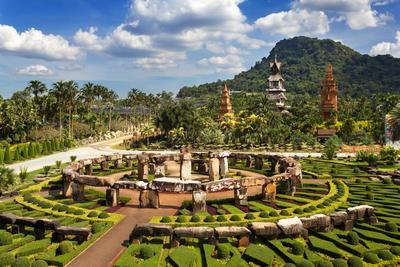 Nong Nooch Garden in Pattaya, Thailand Nong Nooch Garden in Pattaya, Thailand Copyright: xZoonar.com/Dimosx 4416827-stock-photo