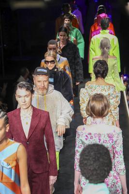 Alexandre herchcovitch show at spfw n59 in sao paulo-stock-foto