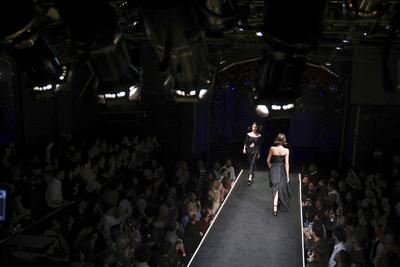 Alexandre herchcovitch show at spfw n59 in sao paulo-stock-foto