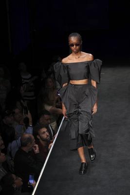 Alexandre herchcovitch show at spfw n59 in sao paulo-stock-foto