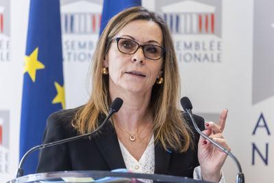 Remise du rapport de la commission d enquete parlementaire sur l aide sociale a l enfance-stock-foto