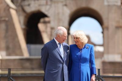 King Charles III and Queen Camilla State visit to Italy - Day 2-stock-photo