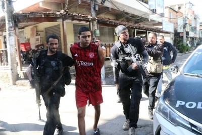 Civil police containment operation in Rio de Janeiro-stock-foto