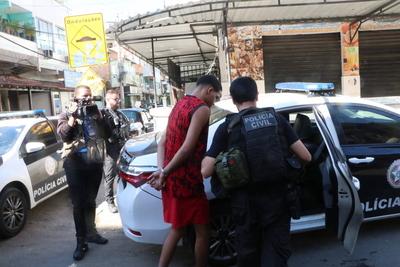 Civil police containment operation in Rio de Janeiro-stock-foto