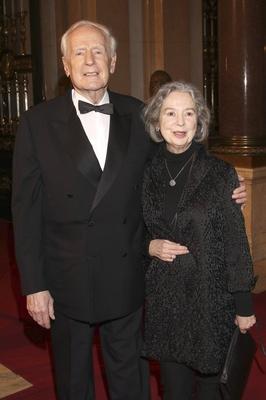 Klaus von Dohnanyi mit Gattin Ulla Hahn beim traditionellen Matthiae-Mahl 2017 im Rathaus. Hamburg, 17.02.2017 Foto:xgb-stock-foto