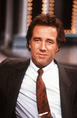 Lutz Ackermann deutscher Fernsehjournalist Rundfunk und Fernsehmoderator Portrait 1980er Lutz-stock-foto