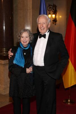 Klaus von Dohnanyi & Ulla Hahn, Matthiae Mahl 2018, Rathaus Hamburg, 02.03.2018, *** Klaus von Dohnanyi Ulla Hahn, Matth-stock-foto
