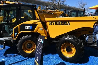 Bauma 2025, vom 7.4. bis 13.4.2025. Die bauma ist die Weltleitmesse fuer Baumaschinen, Baustoffmaschinen, Bergbaumaschin-stock-foto