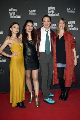 Alexandra Johansson, Gaia Arellano Reynoso, Timo Jacobs, Sarah Nevada Grether-stock-foto