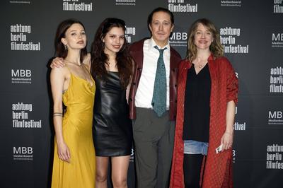 Alexandra Johansson, Gaia Arellano Reynoso, Timo Jacobs, Sarah Nevada Grether-stock-foto