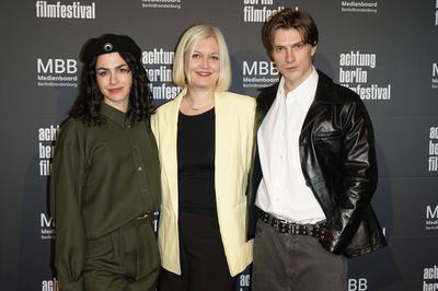 Anna Bardavelidze, Birgit Maiwald, Gustav Schmidt-stock-foto