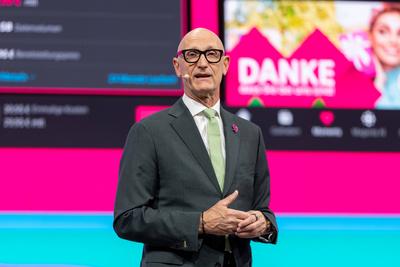 Deutsche Telekom Hauptversammlung in Bonn - 09.04.2025-stock-foto