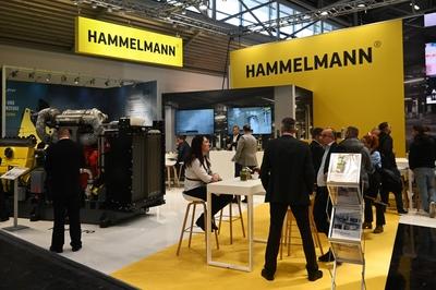 Bauma 2025, vom 7.4. bis 13.4.2025. Die bauma ist die Weltleitmesse fuer Baumaschinen, Baustoffmaschinen, Bergbaumaschin-stock-foto