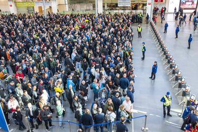 Baumaschinenmesse BAUMA 2025 in M?nchen-stock-photo