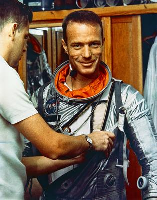 S65-24624 (22 May 1962) --- Astronaut M. Scott Carpenter, prime pilot for the Mercury-Atlas 7 (MA-7) flight, is seen in-stock-foto