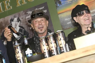 Rudolf Schenker, Klaus Meine (Scorpions)-stock-foto