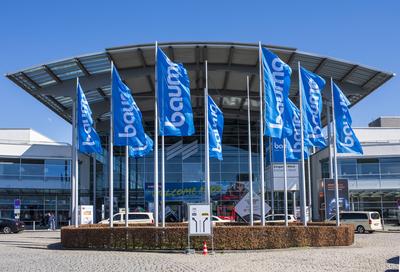 Baumaschinenmesse BAUMA 2025 in M?nchen-stock-foto