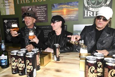 Rudolf Schenker, Klaus Meine, Matthias Jabs (Scorpions)-stock-foto