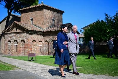 King Charles III and Queen Camilla State visit to Italy - Day 4-stock-photo