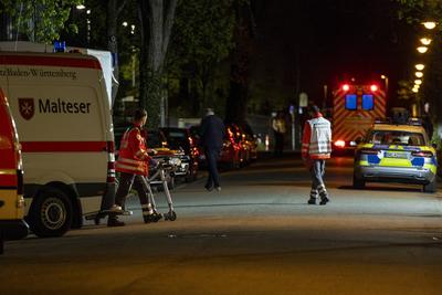 Fliegerbombe Freiburg im Breisgau-stock-foto
