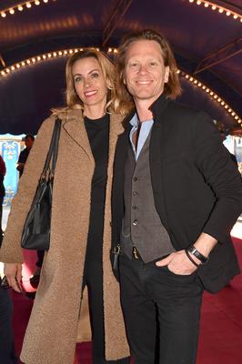 Mike Kraus mit Ehefrau Constanze Sorhagen-stock-photo