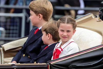 17/06/2023. London, United Kingdom. Trooping the Colour. King Charles III attends Trooping the Colour also known as The-stock-foto