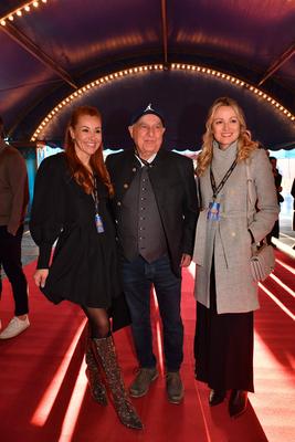 Tiger Kirchharz, Axel Munz / Premiere / Circus Krone / Farbenspiel Gold Edition / Theresienwiese / M?nchen / 10. April 2-stock-foto