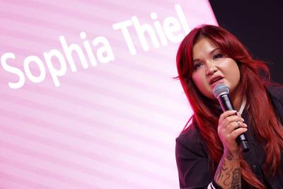 Sophia Thiel-stock-foto