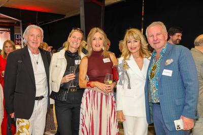 Motor World Mallorca Grand Opening - v.l. Franz Wieser ( Baul?we aus Kitzb?hel ), Prof. Dr. Betina Manshausen ( Owner Ar-stock-photo