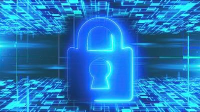 Digital lock-stock-foto