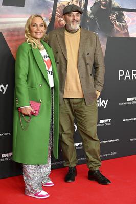 Natascha Ochsenknecht mit Bruder Ingo Robin bei der Premiere der Sky Original Streaming-Serie Drift - Partners in Crime-stock-foto