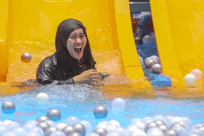 Celebrations for Songkran, Thai traditional New Year in Thailand-stock-foto