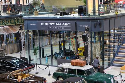 Motor World Mallorca Grand Opening - Christian Abt Showroom Palma Motorworld Mallorca Spanien *** Motor World Mallorca G-stock-foto