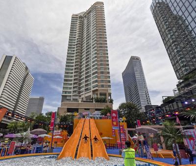 Celebrations for Songkran, Thai traditional New Year in Thailand-stock-foto