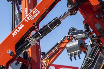 Baumaschinenmesse BAUMA 2025 in M?nchen-stock-foto
