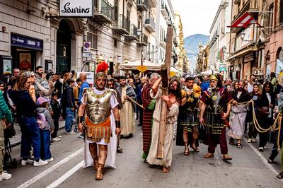 The Sacred Representation of the Passion of Jesus Christ-stock-foto