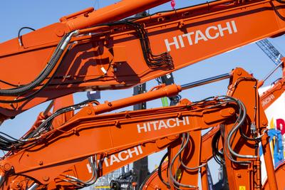 Baumaschinenmesse BAUMA 2025 in M?nchen-stock-foto