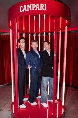 Red Night by Campari und Bunte-stock-foto