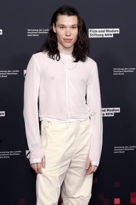 Helge Mark Lodder beim 21. NRW Empfang des Landes NRW und der Film- und Medienstiftung NRW im Rahmen der Berlinale 2024-stock-foto