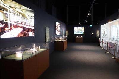 Eroeffnung  Titanic Ausstellung Hamburg-stock-photo