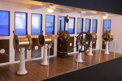 Eroeffnung  Titanic Ausstellung Hamburg-stock-photo