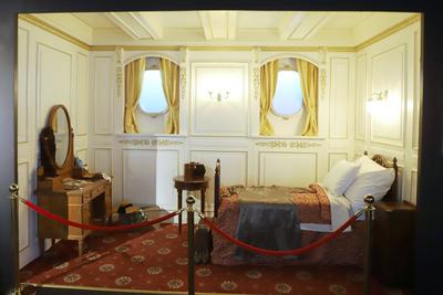 Eroeffnung  Titanic Ausstellung Hamburg-stock-photo