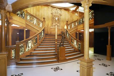 Eroeffnung  Titanic Ausstellung Hamburg-stock-photo