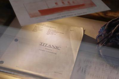 Eroeffnung  Titanic Ausstellung Hamburg-stock-photo