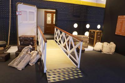 Eroeffnung  Titanic Ausstellung Hamburg-stock-photo